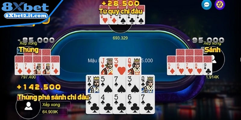 Mậu binh là 1 game đánh bài rất hấp dẫn, thu hút nhiều anh em tham gia