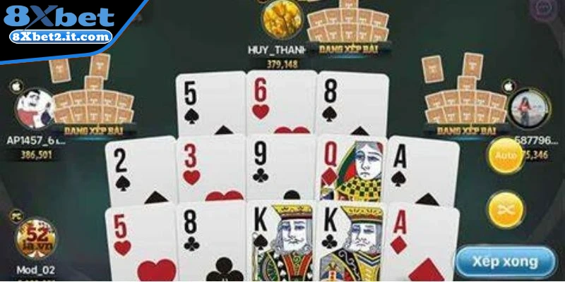 Xếp sảnh trong xếp bài mậu binh 